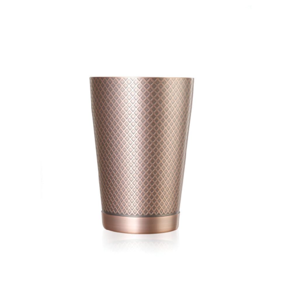 Mercer Culinary M37198ACP Barfly® Diamond Lattice Shaker 18 Oz. 3-1/2" Dia. X 5"H