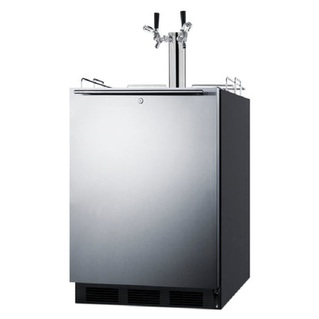 Summit SBC58BLBIADALOCK Kegerator ADA Compliant Built-in Or Freestanding