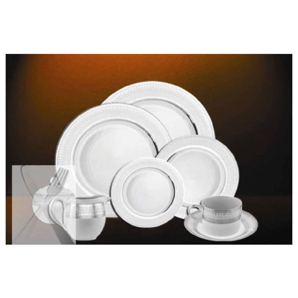 10 Strawberry St IRIANA-1SLV - Dinner Plate, 10-1/4", Dishwasher Safe
