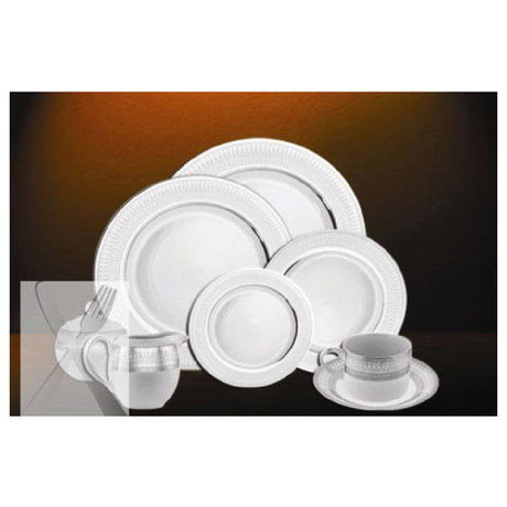 10 Strawberry St IRIANA-24SLV - Charger Plate, 12", Hand Wash Recommended