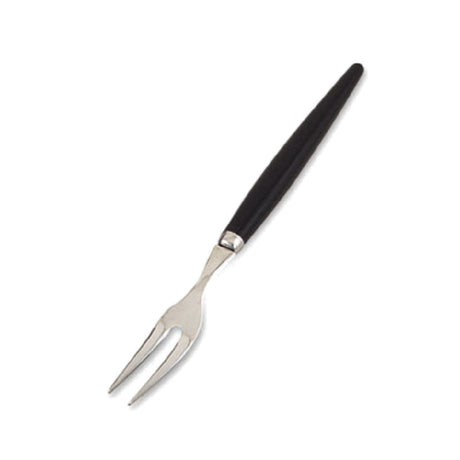 Alegacy Foodservice Products 3010 Snail Fork 7" Stainless Steel With Black Plastic Handle