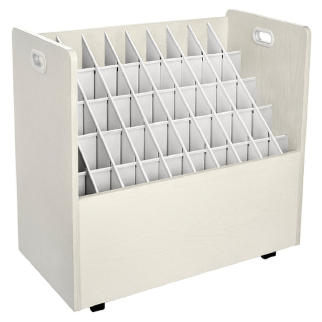 Alpine Industries ADI626-WHI Blueprint Roll File/Large Document Organizer Mobile