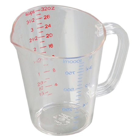 Carlisle 4314307 Carlisle Measuring Cup 32 Oz. (1 Qt.) Capacity Oval