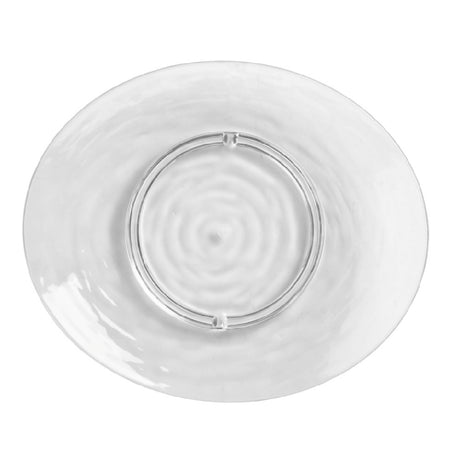 Libbey 92398 Snack Plate 8"L X 6-7/8"W X 1"H Oval