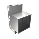 BK Resources UBC-DW-21-F24 Top Shelf Underbar Cabinet Flat Top 24"x21"