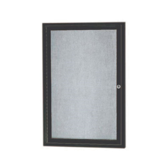 Aarco ODCC3624RBA Bulletin Board 24"W X 36"H Enclosed