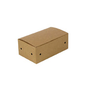 PacknWood 210NUGXL - Large Kraft Snack Box, 7.09"L X 4.13"W X 2.76"H, (200 Pcs)