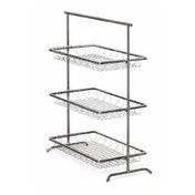 Hubert 22311 - Display Stand, 3-tier, 23" X 12" X 30"H