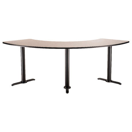 National Public Seating CT52492T NPS® Café Table 24" X 92-3/4" 108° Curve