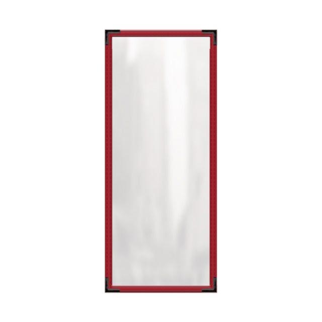 Risch TES 4.25X11-LEATHERETTE Deluxe Sewn Leatherette Menu Cover (specify Color)