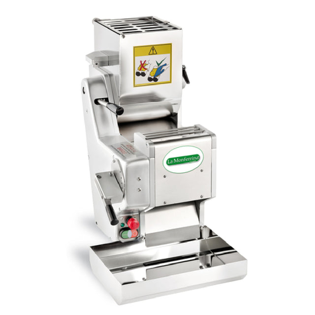 An Emiliomiti Company LM24042 (PNUOVA) La Monferrina PNuova Pasta Dough Sheeter With Built-in Mixer