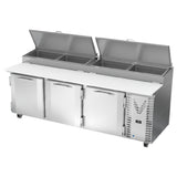 Victory VPP93HC - Pizza Prep Table, Powered By V-Core™, Three-section