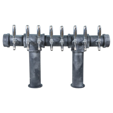 Micro Matic CP-U-8 Cast Iron Pipe Tower Cerakote Finish 8 Faucet