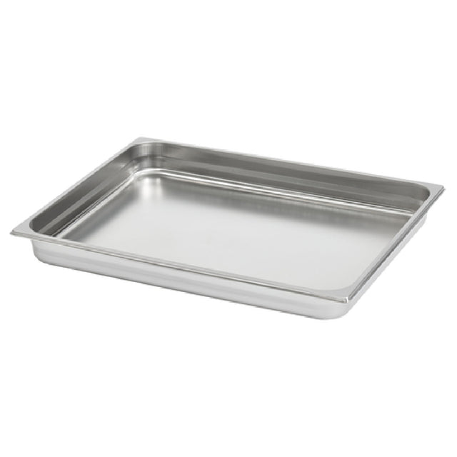 Vollrath V210651 2/1 GN Food Pan 25-5/8" X 20-7/8" X 2-1/2" Deep 22 Gauge