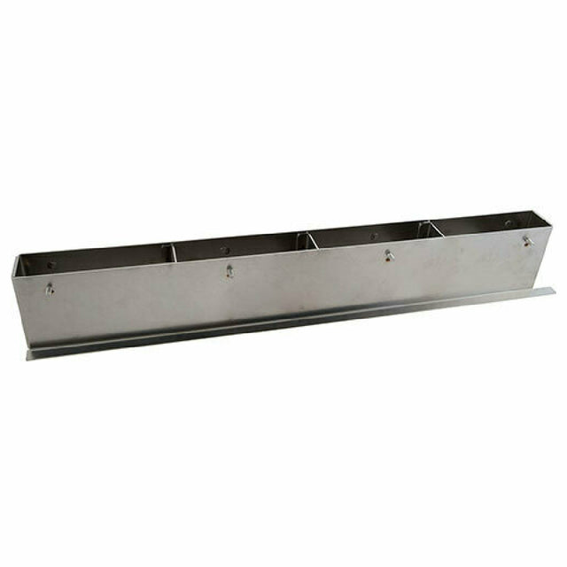 Franklin Machine Products 197-1303 Lower Weldment Flue 28" X 3-1/4" X 4"H Stainless Steel