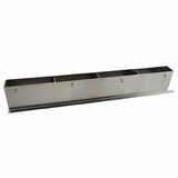 Franklin Machine Products 197-1303 Lower Weldment Flue 28" X 3-1/4" X 4"H Stainless Steel