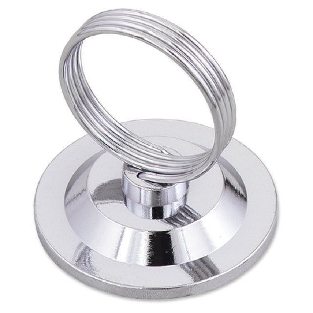 Browne Foodservice 574107 Menu/Card Holder 2-3/10" Base X 2-1/2"H Spring Wire Welded To Steel Base