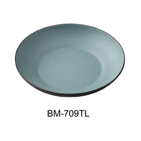 Yanco BM-709TL Pasta Or Salad Bowl 9"W X 9"D X 1-3/4"H 30 Oz