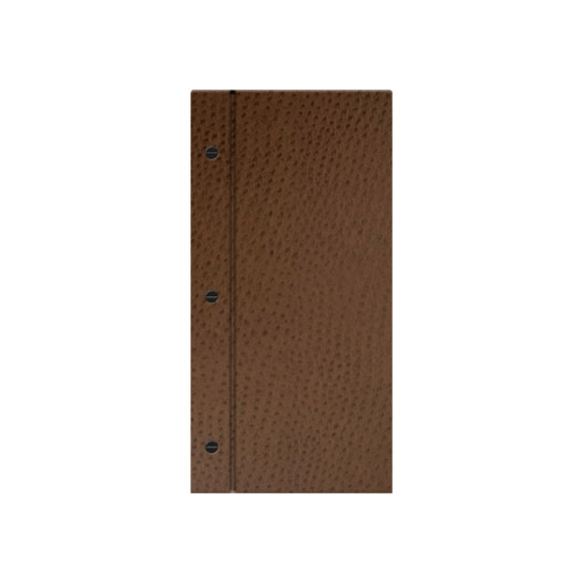 Risch CMBFF-CH 4.25X11 Chesterfield Ostrich Texture Faux-leather Chicago Menu Board (specify Color)