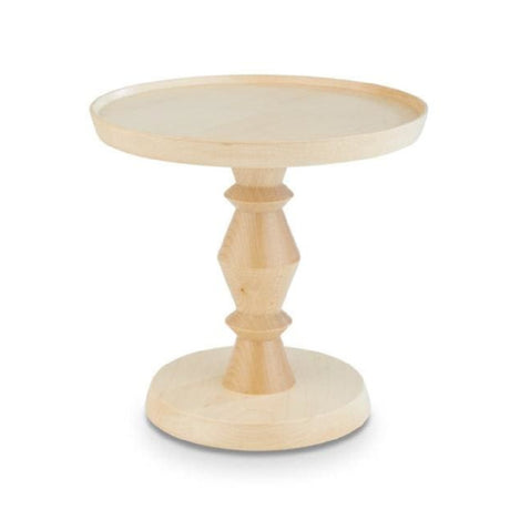 Libbey APS 15312 Pedestal Cake Stand 6" Dia. / 8-3/8" Dia. X 7-7/8"H Tall