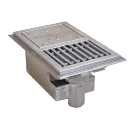 Eagle ASWTFT-1518-SG Anti-Splash Cool Trough® Water Tempering Systems Grated Floor Drain