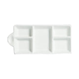 GET Enterprises MJ602G Bugambilia® Condiment Dish 5-division 10.14 Oz.