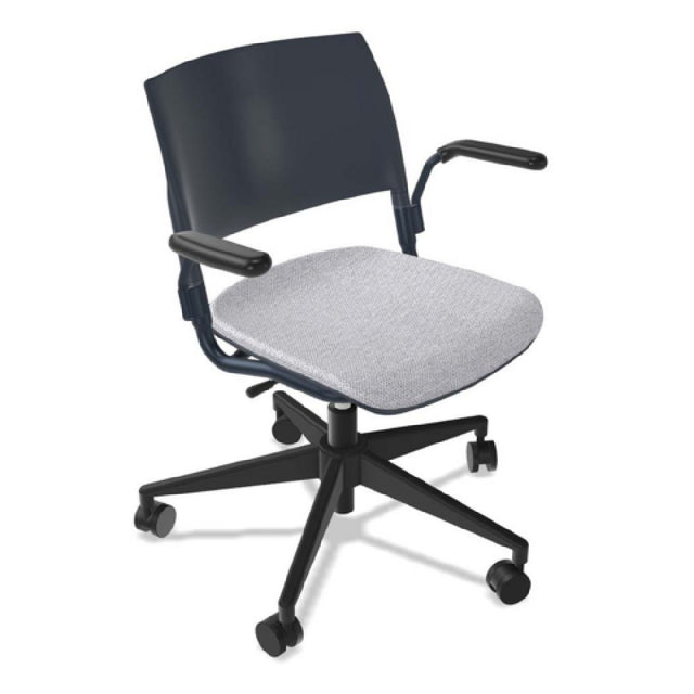 Forbes Industries FGE102###### NIMA™ Swivel Base Desk Height Chair Seat Only Upholstered Grade 1