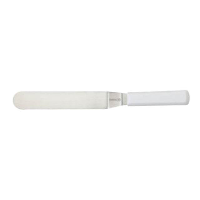Mundial W5650-8F - Offset Baker's Icing Spatula, 8" Blade, Stainless Steel Blade