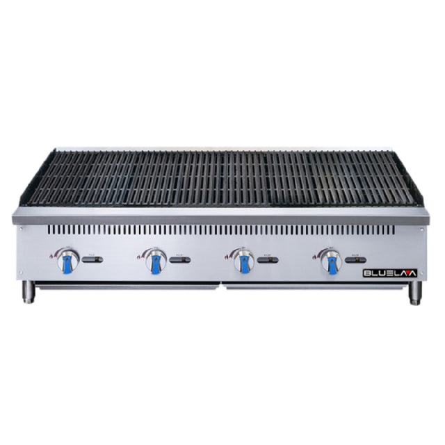 Blue Air BLCB48 Charbroiler Countertop Stainless Steel Design