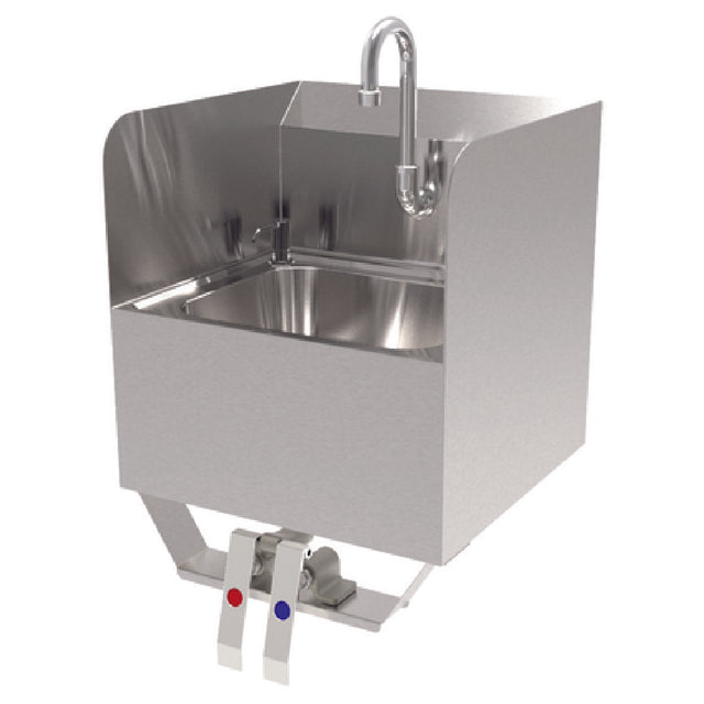 GSW USA HS-1615KS Hand Sink Wall Mount Knee Operated