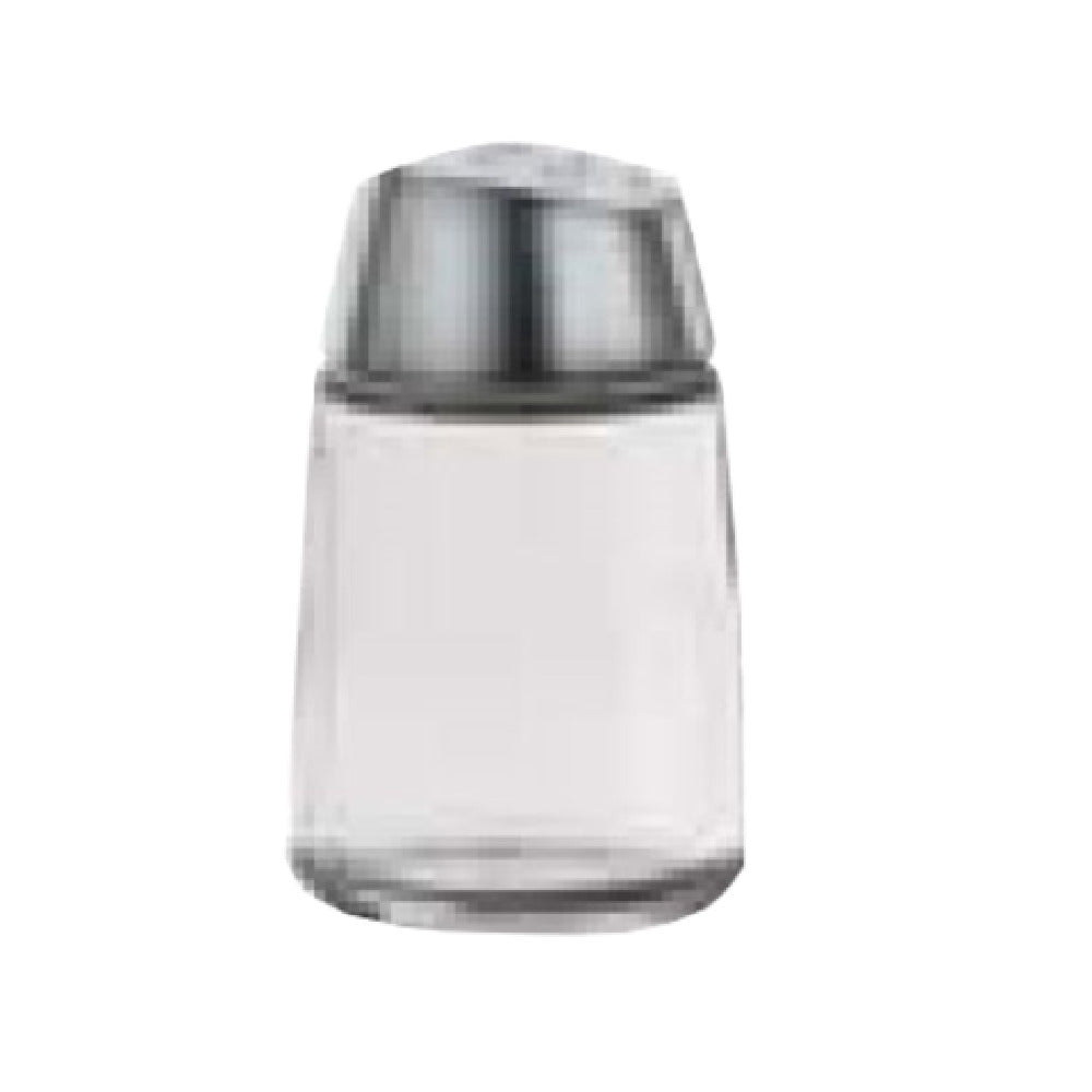 Vollrath 802-12 Dripcut® Continental Collection Salt & Pepper Shaker 2 Oz. Glass Round Bottom Jar