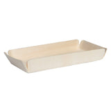 PacknWood 210BBT90 - Canada Tray, 8.2" X 4.1" X 1.1”, Rectangular