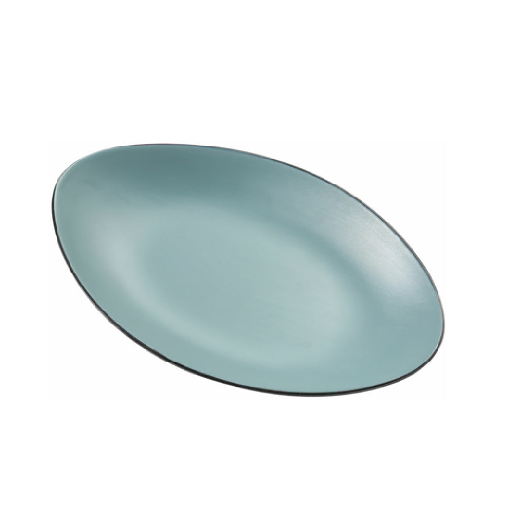 Yanco BM-211TL Deep Plate 11.5"W X 1"D X 7"H Oval Melamine