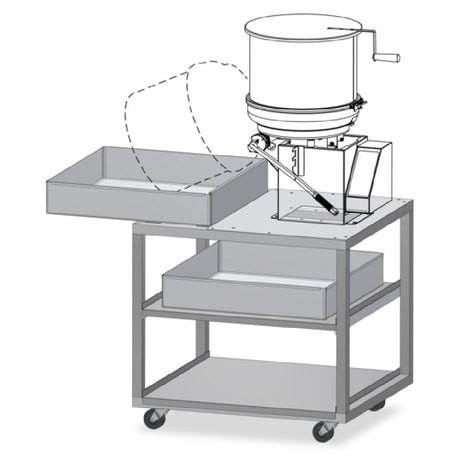 Gold Medal 2859-00-100 - Small Karmel Kool Stand (for Mark 5), Modular Table System