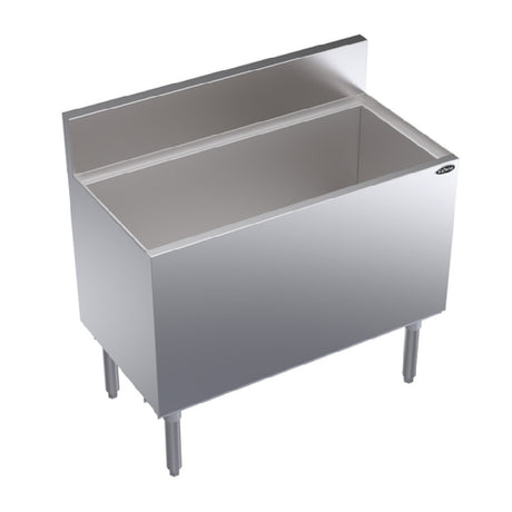 Krowne KR19-36DP-10 Royal Series Underbar Ice Bin/Cocktail Unit Built-in 10-circuit Cold Plate