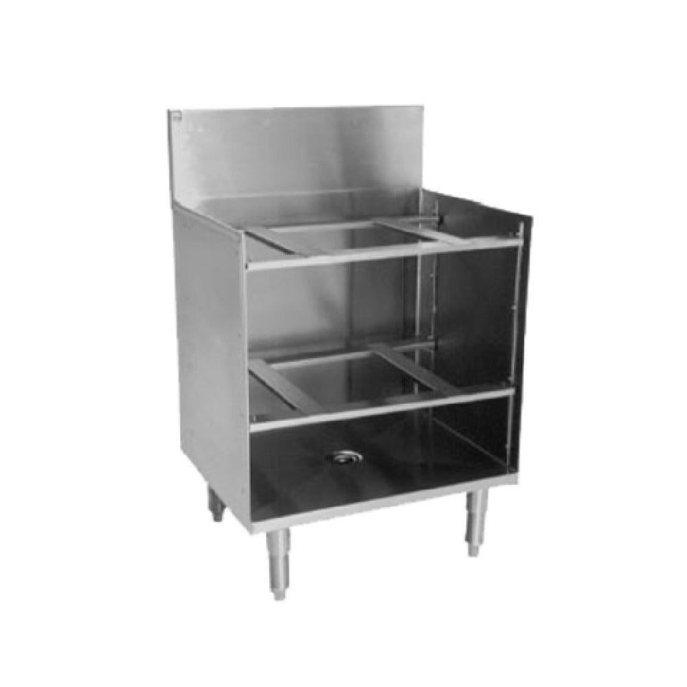 Eagle GR24-19 Spec-Bar® Underbar Glass Rack Storage Unit Open Top 24"W X 19"D X 36-1/2"H