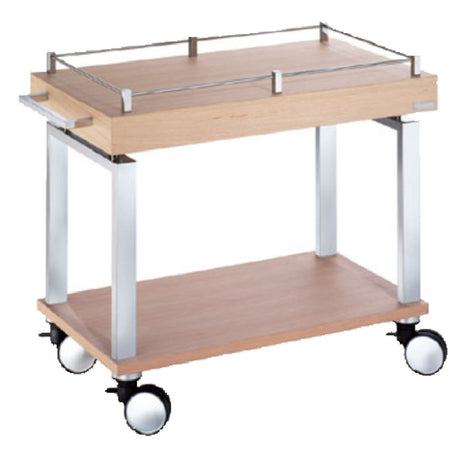 Paderno 58791-00 Serving Trolley 90 Lb. Capacity 47-1/4" X 23" X 35-7/8"