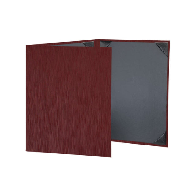 Risch VIENNA-3V 8.5X11 Vienna Hardback Wave-patterned Menu Cover (specify Color)