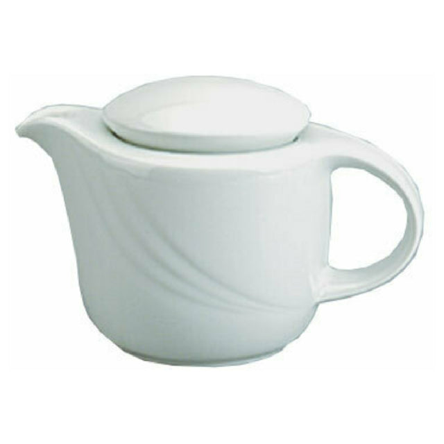 Libbey 9184335 (Formerly Syracuse China) Teapot 12 Oz. (H 4-1/8" D 3-7/8")