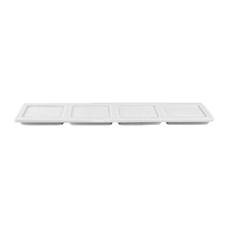 International Tableware FA-440 Tray 11-1/4" X 3-1/4" X 1/4"H Rectangular