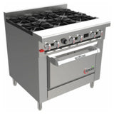 Venancio G36CO-36B_LP Genesis Series Restaurant Range Gas 36"W