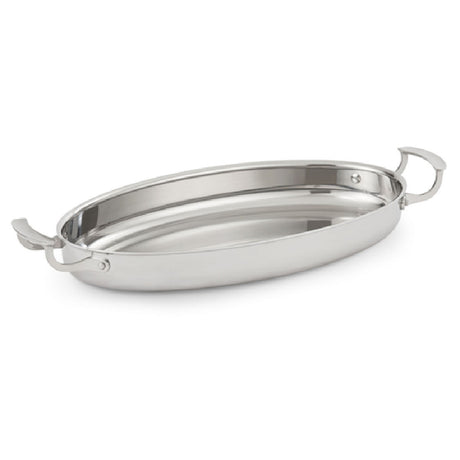 Vollrath 49442 Miramar™ Display Cookware Oval Au Gratin 3-3/4 Quart 16"W X 9"D X 2"H