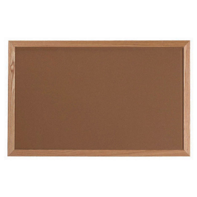 Aarco OW2436166 VIC Cork Bulletin Board 36"W X 24"H Wall Mount