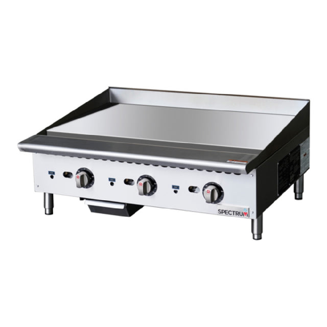 Winco NGGD-36T Spectrum™ Griddle Natural Gas Countertop