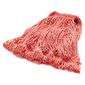 Rubbermaid FGD21306RD00 - Super Stitch® Mop Head, Large, 4-ply Blend Cotton/synthetic Blend