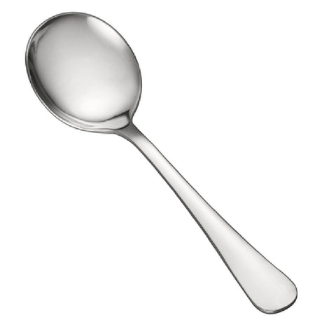 CAC China 3003-04 Continental Bouillon Spoon 5-7/8"L Heavy Weight