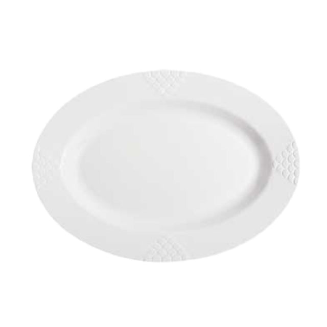 GET Enterprises ML-14-W Milano™ Platter 17" X 12" Oval