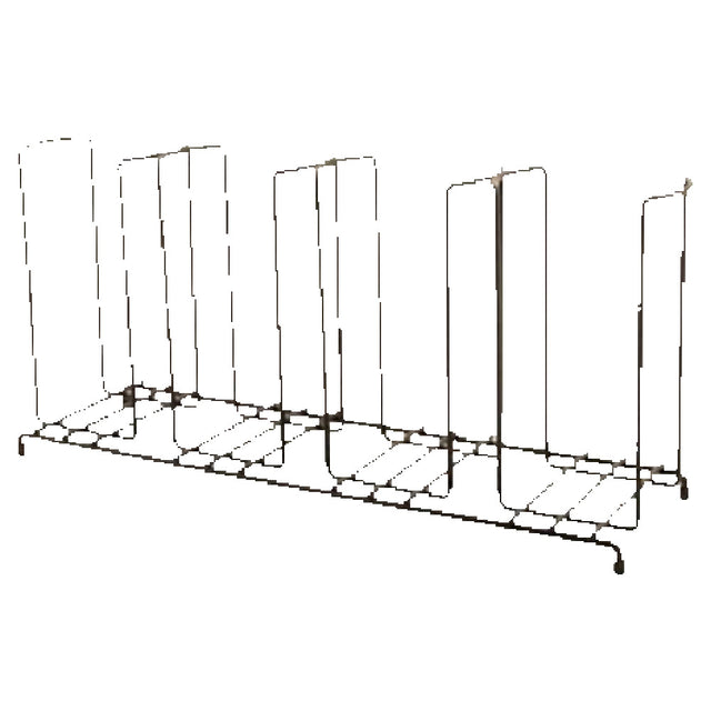 Franklin Machine Products 104-1119 Dispense-Rite® Cup Rack 8-1/2" H X 18-1/2"W X 5"D 4 Section