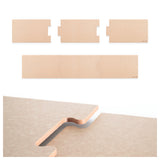 Epicurean 629-601201 Epicurean Stock Puzzle Board 60" X 12" X 3/8" In Natural