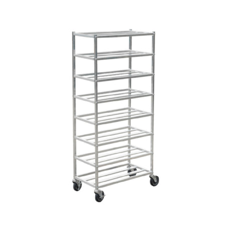 Omcan 48244 (48244) Universal Rack 32-1/2"W X 16"D X 70-11/16"H (8) 10″ X 30″ Or 12″ X 30″ Platter Capacity